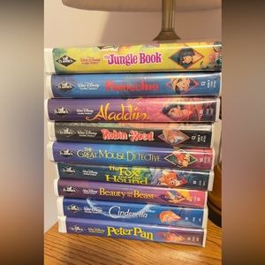 Disney black diamond movie lot VHS